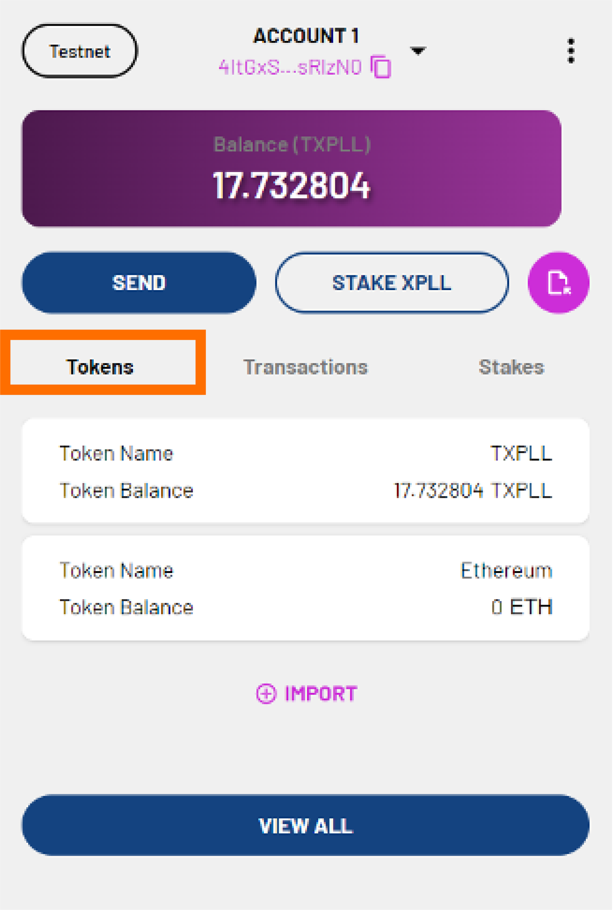 Managing Tokens - ParallelChain Mainnet Documentation